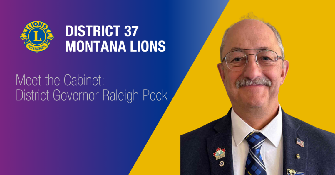 Meet the Cabinet: District Governor Raleigh Peck